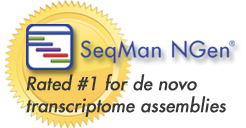 SeqMan NGen Best for de novo Transcriptome Assemblies