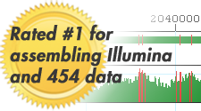 SeqMan NGen Rated #1 for Assembling Illumina and 454 Data